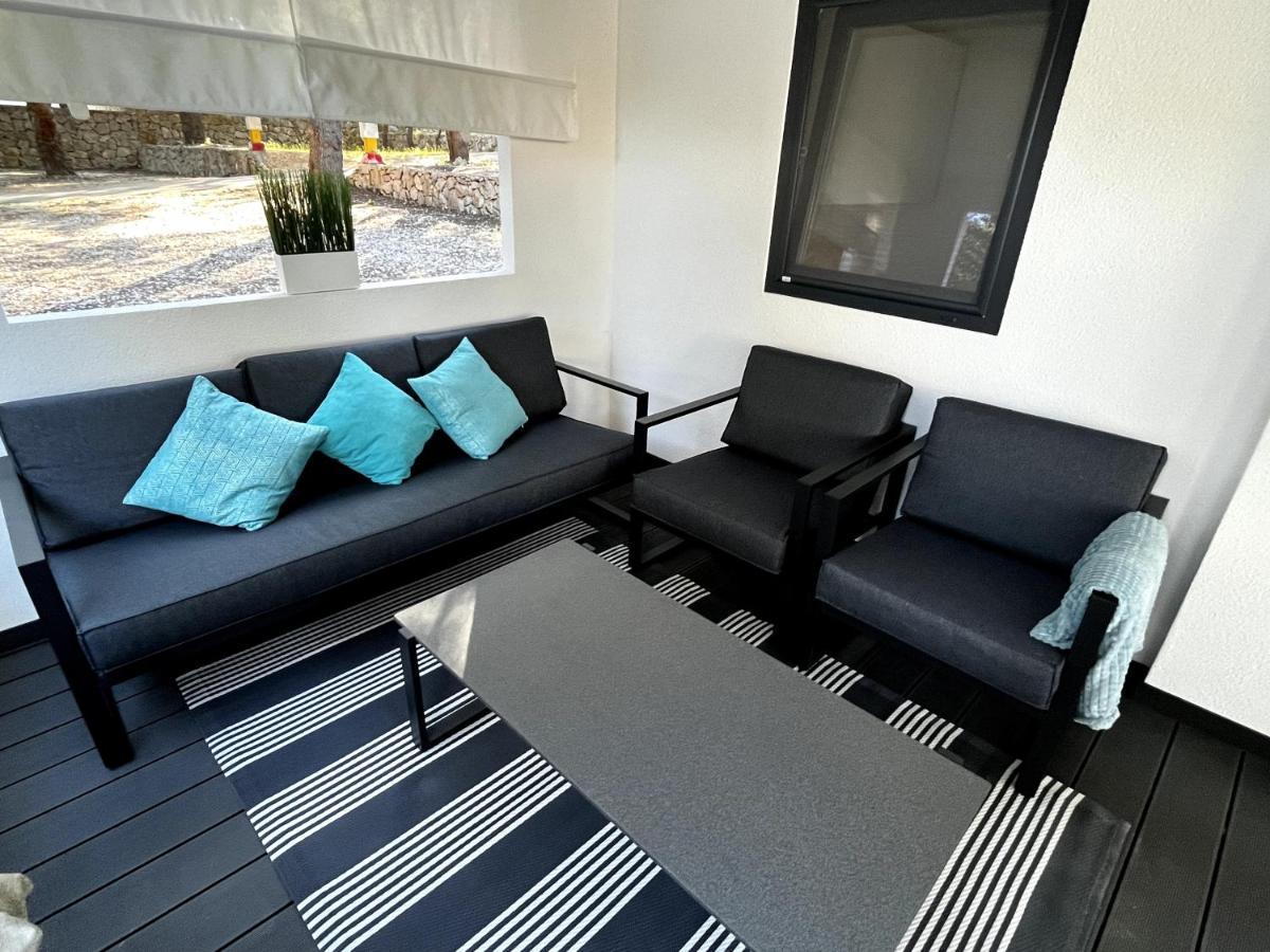 Luxury Mobile Home Pretty Green - Premium - Oaza Mira Resort -50 M From The Beach Drage Kültér fotó